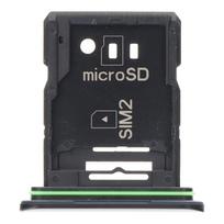 SIM kortelės dėklas skirtas Sony Xperia 10 III - Dual Card Version - Juodas