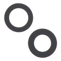 Galinės kameros stikliukas skirtas iPhone 13, iPhone 13 Mini - Juodas - 2 vnt - OEM
