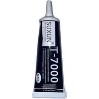 Universalūs klijai Suxun T7000 T-7000 110ml - Silikoniniai klijai - Juodi
