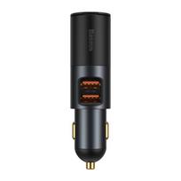 Automobilinis greito krovimo įkroviklis (Baseus USB+USB 120W)