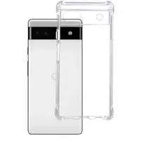 Dėklas Mercury Clear Jelly skirtas Google Pixel 6A - Permatomas