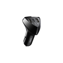 Automobilinis įkroviklis USB C (2xUSB; 1xType-C; 18W 3.1A)