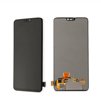 Ekranas skirtas OnePlus 6 - A6000, A6003 - Juodas - OLED