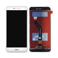 Huawei P8 Lite 2017 / P9 Lite 2017 / Honor 8 Lite ekranas su lietimui jautriu stikliuku baltas (HQ)