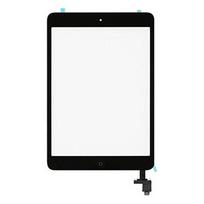 Lietimui jautrus stikliukas su home skirtas iPad Mini - Juodas - OEM