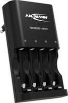 Ansmann Powerline 4 Smart Rundzellen-Ladegerät NiCd, NiMH Micro (AAA), Mignon (AA) (990-00113)