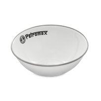 PETROMAX emaliuoto plieno dubenėlis, baltas, 2vnt, 600ml