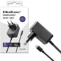 Qoltec Super FAST PD charger for Raspberry PI4,USB C 51829
