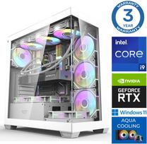 Stacionarus kompiuteris INTOP AQUA i9-14900KF 64GB DDR5 2TB SSD M.2 NVME+4TB RTX5080 16GB WIN11 (RW78528WH) (Atnaujinta)