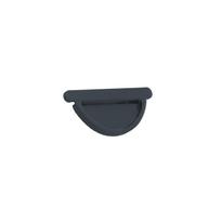 Latako dangtelis BILKA, universalus, skersmuo 125 mm, antracito pilka spalva, RAL7016
