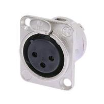 Korpusinis lizdas Neutrik XLR/f NC3FD-L-1