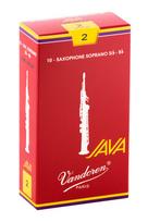 Liežuvėlis soprano saksofonui Vandoren Java Red SR302R Nr. 2.0