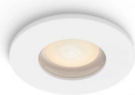 Hue Adore Recessed Ceiling Light, White, GU10, 1x4.2W, 400 lm, IP44 White Ambiance 929004611401 | 8721103072962