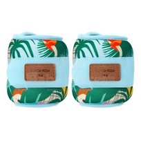 Wrist and ankle weights SPOKEY Home Jungle 2x1 kg, blue-motley