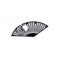 Skirt protector SELLE MONTE GRAPPA, black, plastic