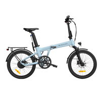 ADO Electric folding bike Air 20 PRO, Blue
