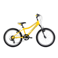 Children's bicycle ROMET Rambler 20 KID 2, yellow-grey
