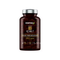 Vitamin capsules TREC ESSENSEY Vit. D3 + K2 (MK-7), 90 capsules
