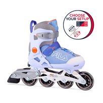 Children's roller skates FILA X 2.0 G, Lavender (L)