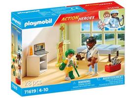 Figures set Action Heroes 71619 Pediatrician with teddy bear