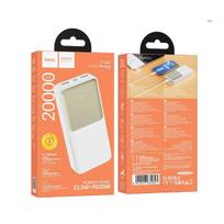 Atsarginis maitinimo šaltinis ("Power Bank") „Hoco J136A Sirui 22.5W+PD20W“ pilnai suderinama išorinė baterija (20000mAh), balta
