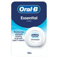 Dantų siūlas Oral-B Essential, 50 m