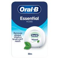 Oral-B Essential Dantų Siūlas, Be Vaško, 50 m