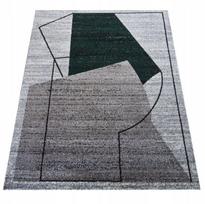 Kilimas Otto 06 pilkai žalias 160x220 cm svetainei, miegamajam
