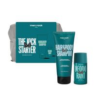 The Kick Starter Grooming Routine Kit Kūno priežiūros rinkinys vyrams, 1vnt