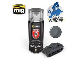 TITANS HOBBY - PANZERGRAU MATT PRIMER (gruntas) 400ml, 112