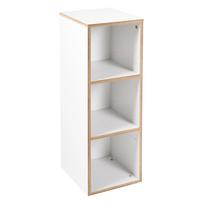 Vaikiška knygų spinta baltos spalvos 30x91 cm Finn – Roba