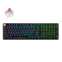 Keychron J5 Wireless Belaidė Žaidimų Klaviatūra | Black, Super Red