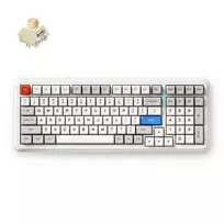 MCHOSE K99 V2 Wireless Belaidė Žaidimų Klaviatūra | Retro White, Kailh Icy Creamsicle