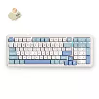 MCHOSE K99 V2 Wireless Belaidė Žaidimų Klaviatūra | Sky Blue, Kailh Icy Creamsicle