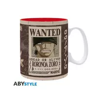 ONE PIECE Mug Puodelis | Zoro Wanted, 460 ml