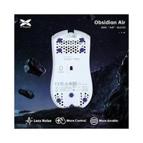 X-Raypad Obsidian Air Mouse Feet | Purple, x40, Universal Dots