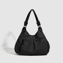 Korėjietiška Retro Taškuota Didelės Talpos Hobo Pečių Rankinė Moterims 2025 Mados Preppy Stilius