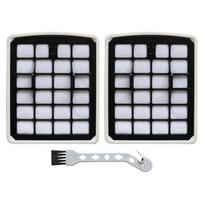 Captures Fine Dust Particles HEPA Sponge Filter Vacuum Replacement Filter 2 PACK