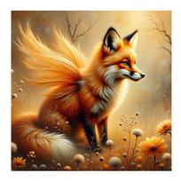 5D Diamond Painting New 2026 Dreamy Fox Elf Suitable For Beginners Full Square Round Diamond Mosaic Embroidery Decor For Home 30x30cm square