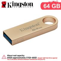 Kingston 128GB Metalinis USB atmintukas 64GB 256GB 512GB USB 3.2 Gen 1 Greitis iki 220MB/s Metalinis korpusas DTSE9G3 Nešiojamas USB atmintukas ·64GB