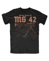 MG 42 Premium marškinėliai Mp 40, MP44, Karinis, Taktinis Unisex marškinėlis S