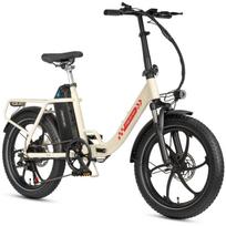 Maxtron MULE sulankstomas elektrinis dviratis, 250W variklis, 48V 20Ah nuimama baterija pilka