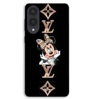 Dėklas Samsung Galaxy S25 Edge Minnie LV juodu pagrindu Maniacase juoda