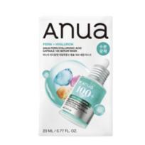 Anua PDRN Hyaluronic Capsule 100 Serum Mask Set (25ml x 10ea) Intensive Repair & Plumping Sheet Mask | Korean Glass Skin Glow