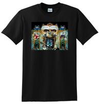 MICHAEL JACKSON T-SHIRT pavojinga vinilinė CD viršelis MAŽAS VIDUTINIS DIDELIS Unisex T-Shirt XXXXL