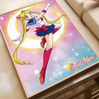 Anime Sailor Moon Diamond Painting 5D Full Round/Square diamond Mosaic Art DIY Coffee House Bar Room Wall Decor Unique Gifts 20x25cm Full Round