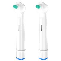 2 vnt. Suderinami su Oral B elektriniu dantų šepetėliu Pakeičiamos šepetėlių galvutės, Tarpdančių šepetėlių galvutės dantų tarpams valyti