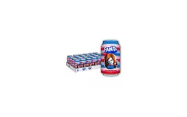 Fanta Forest Berries Zero (UK) soft drink, 330 ml, 24-pack