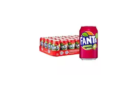 Fanta Strawberry  AND  Kiwi soft drink, 330 ml, 24-pack