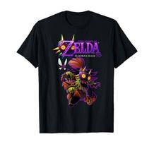 Legend of Zelda Majora kaukė Skeleto berniuko portretas Logotipas Marškinėliai Unisex Marškinėliai L
